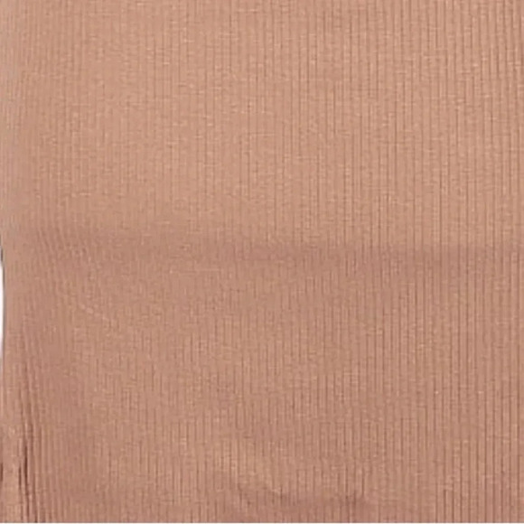 Zara Tan Ribbed Textured Maxi Tube Skirt Women’s Size M Medium NWT - Picture 5 of 8